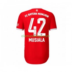 Camisola Bayern de Munique Musiala 42 Homem Equipamento Primeiro 2022-2023 Manga Curta